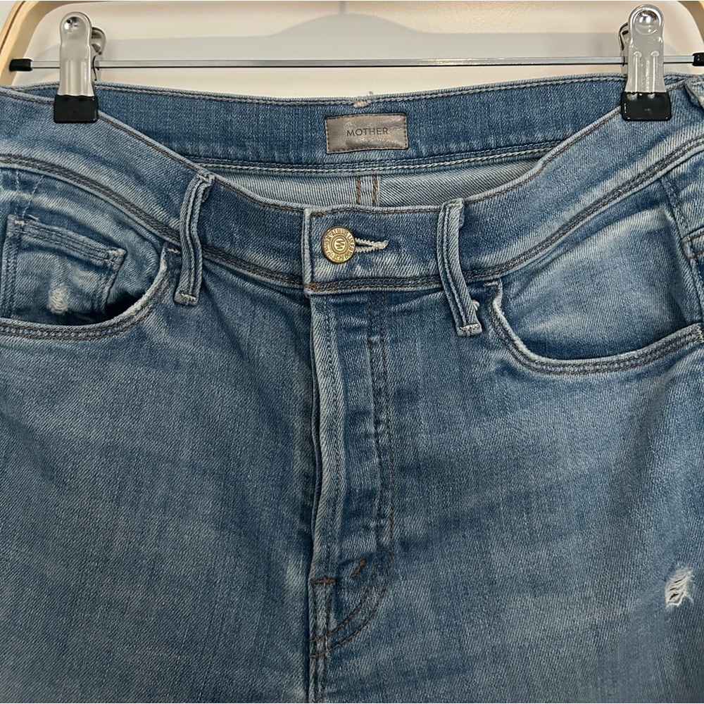 MOTHER The Stunner Cruiser Ankle Jeans - Picture 2 of 4